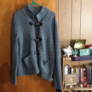 Cozy Gray Knitted Sweater